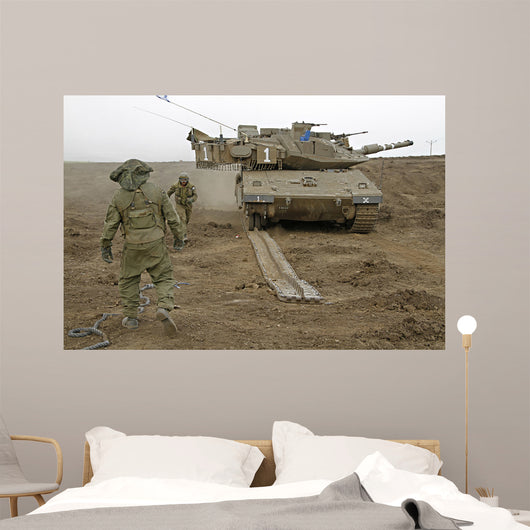 Track Replacement Israel Defense Wall Decal Design 1