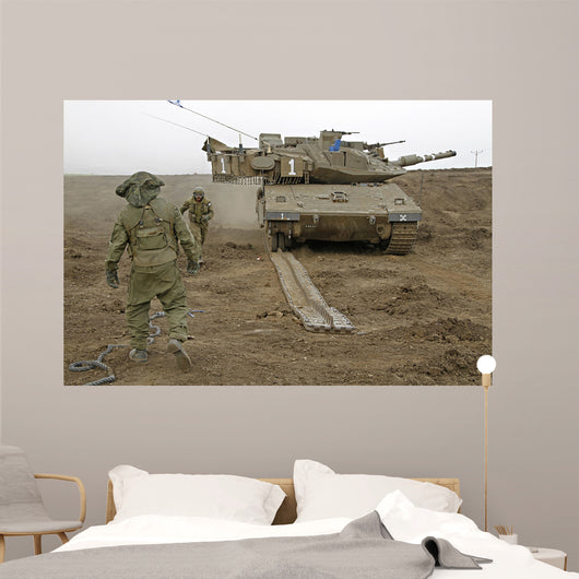 Track Replacement Israel Defense Wall Decal Design 1