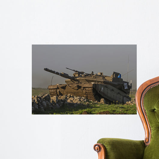 Israel Defense Force Merkava Wall Decal Design 27