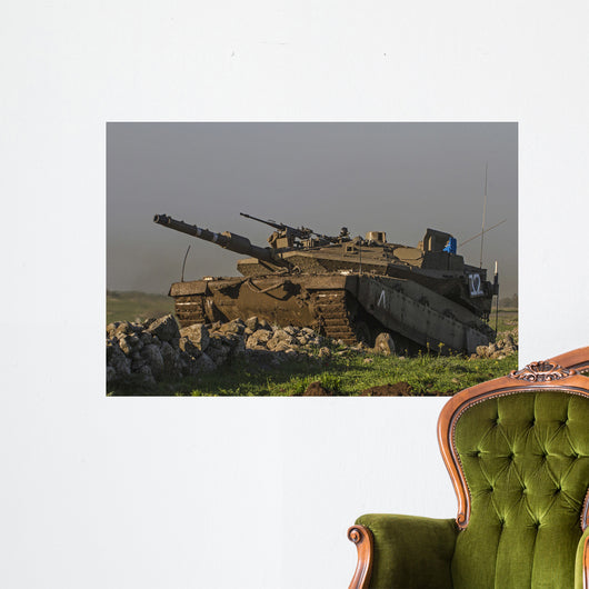 Israel Defense Force Merkava Wall Decal Design 27