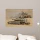 Pair Israel Defense Force Wall Decal Design 2