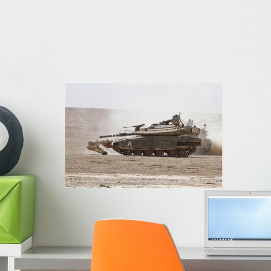 Israel Defense Force Merkava Wall Decal Design 24