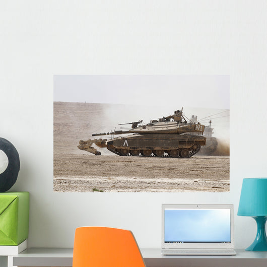 Israel Defense Force Merkava Wall Decal Design 24
