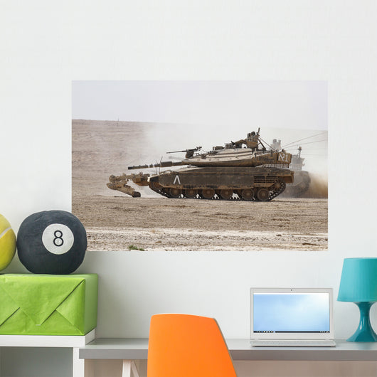 Israel Defense Force Merkava Wall Decal Design 24