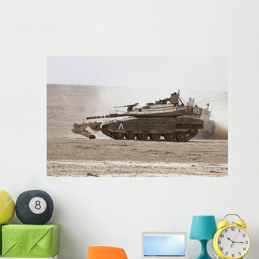 Israel Defense Force Merkava Wall Decal Design 24