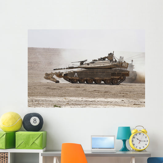 Israel Defense Force Merkava Wall Decal Design 24