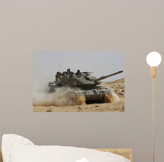 Israel Defense Force Magach Wall Decal Design 11