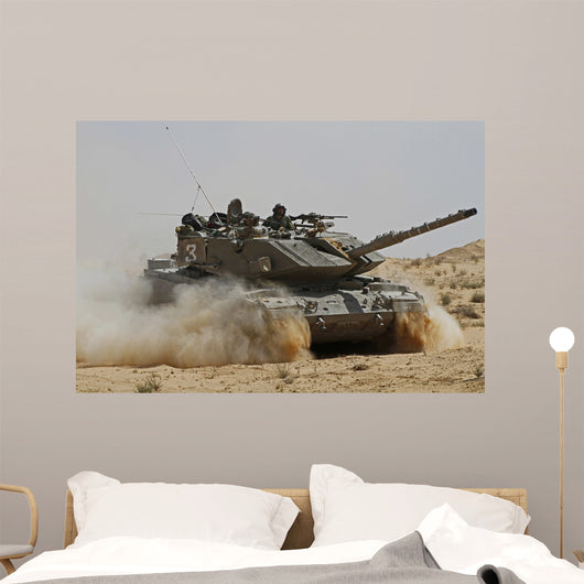 Israel Defense Force Magach Wall Decal Design 11