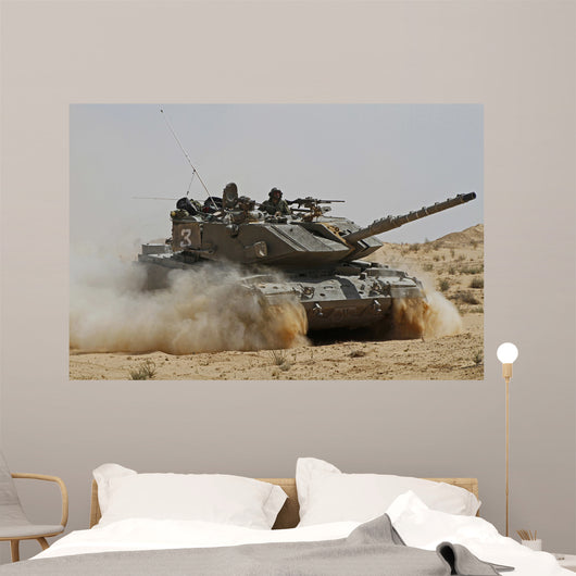 Israel Defense Force Magach Wall Decal Design 11