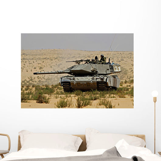 Israel Defense Force Magach Wall Decal Design 9