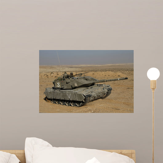 Israel Defense Force Magach Wall Decal Design 8
