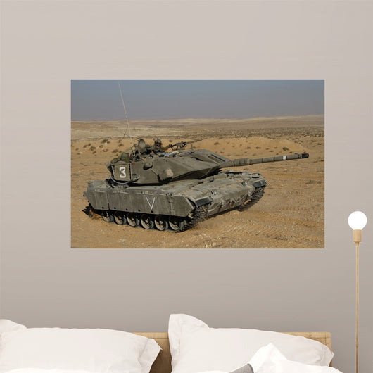 Israel Defense Force Magach Wall Decal Design 8