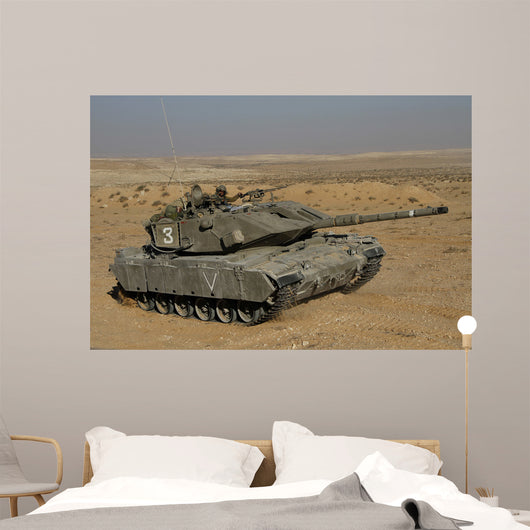 Israel Defense Force Magach Wall Decal Design 8