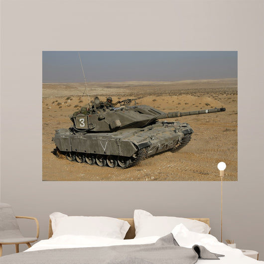 Israel Defense Force Magach Wall Decal Design 8