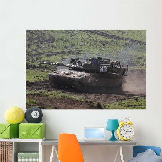 Israel Defense Force Merkava Wall Decal Design 22