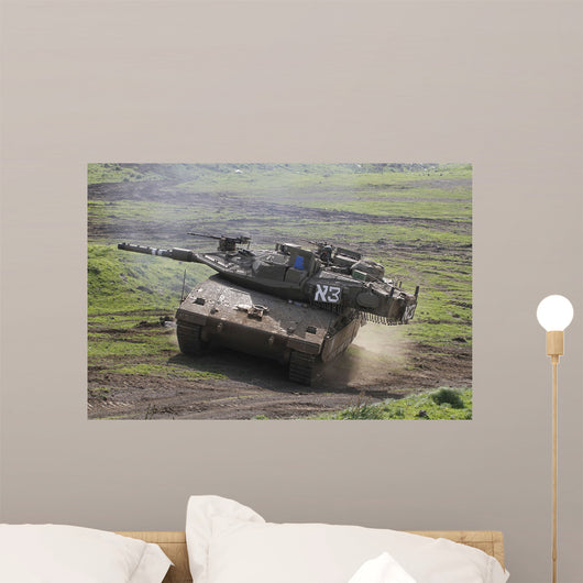Israel Defense Force Merkava Wall Decal Design 21