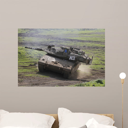 Israel Defense Force Merkava Wall Decal Design 21