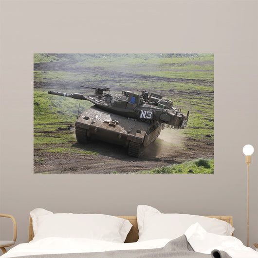 Israel Defense Force Merkava Wall Decal Design 21
