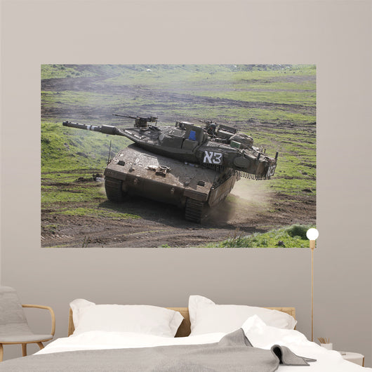 Israel Defense Force Merkava Wall Decal Design 21