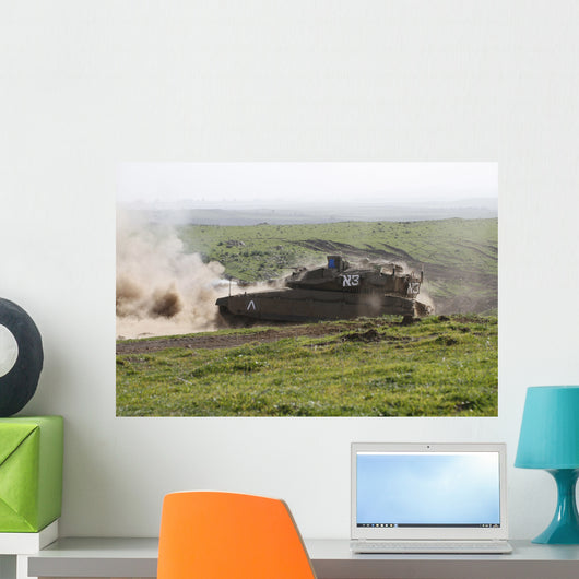 Israel Defense Force Merkava Wall Decal Design 20