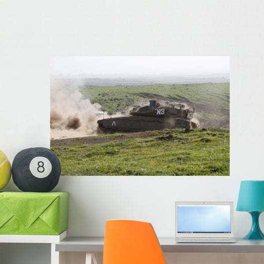 Israel Defense Force Merkava Wall Decal Design 20