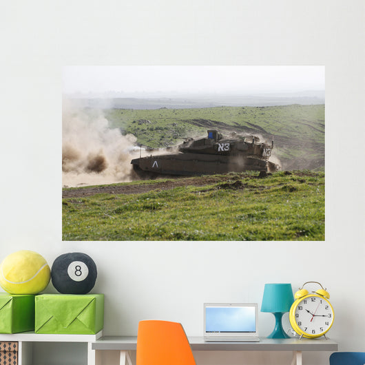 Israel Defense Force Merkava Wall Decal Design 20