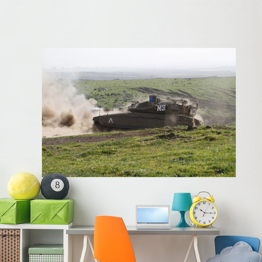 Israel Defense Force Merkava Wall Decal Design 20
