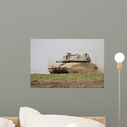Israel Defense Force Merkava Wall Decal Design 19