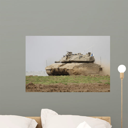 Israel Defense Force Merkava Wall Decal Design 19