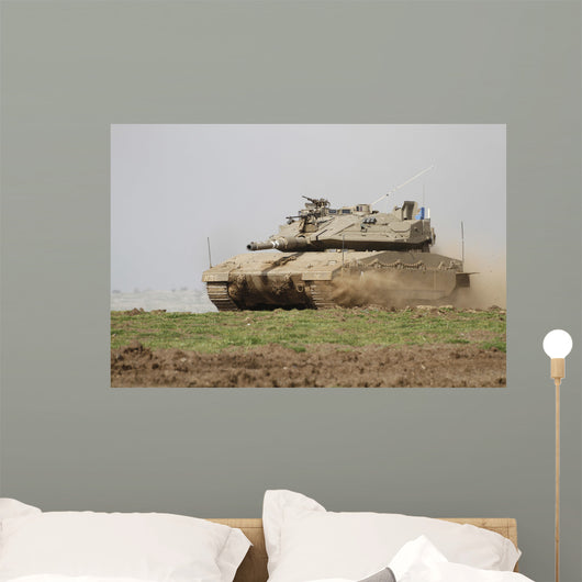 Israel Defense Force Merkava Wall Decal Design 19