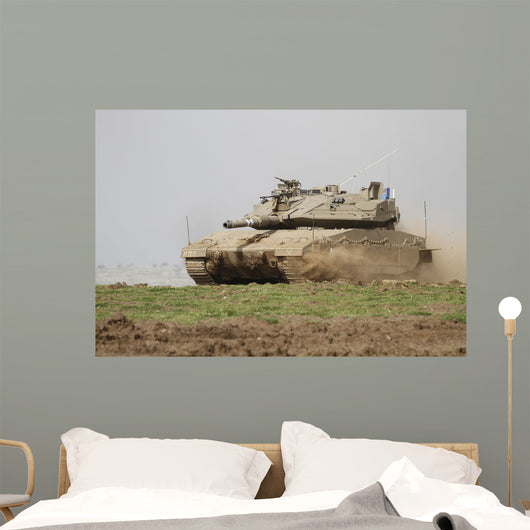 Israel Defense Force Merkava Wall Decal Design 19