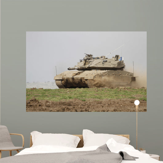 Israel Defense Force Merkava Wall Decal Design 19