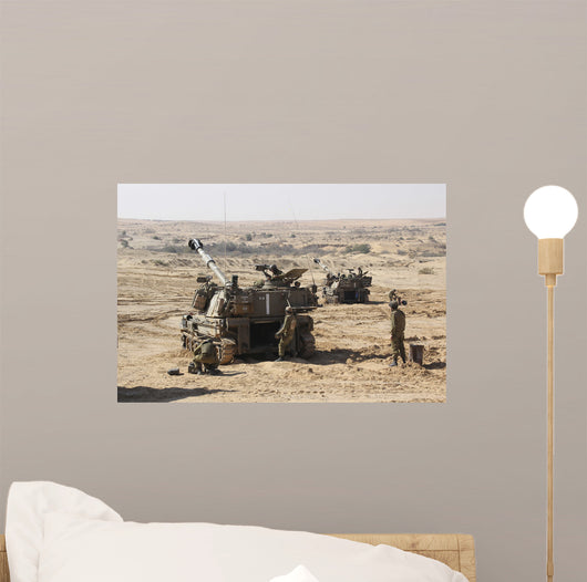 Israel Defense Force Artillery Wall Decal Design 2