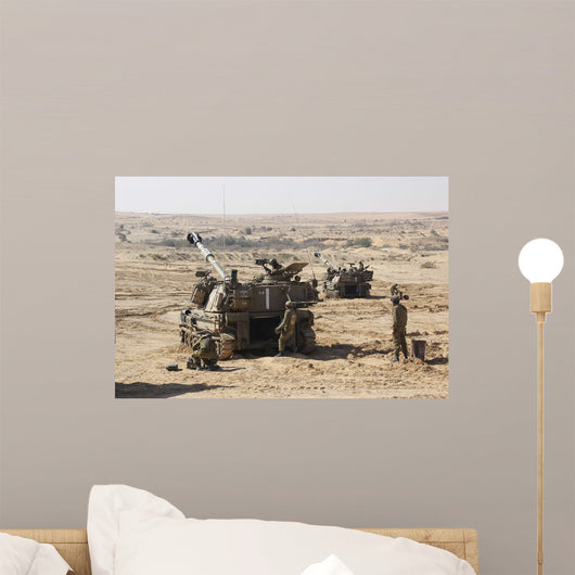 Israel Defense Force Artillery Wall Decal Design 2