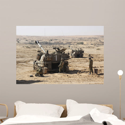Israel Defense Force Artillery Wall Decal Design 2