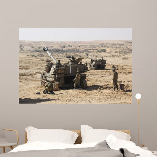 Israel Defense Force Artillery Wall Decal Design 2