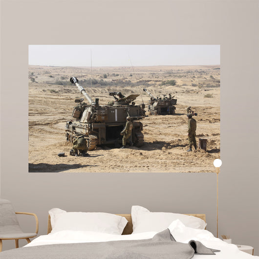 Israel Defense Force Artillery Wall Decal Design 2