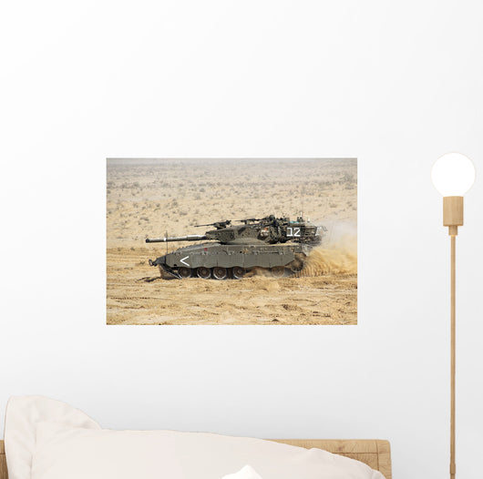 Israel Defense Force Merkava Wall Decal Design 14