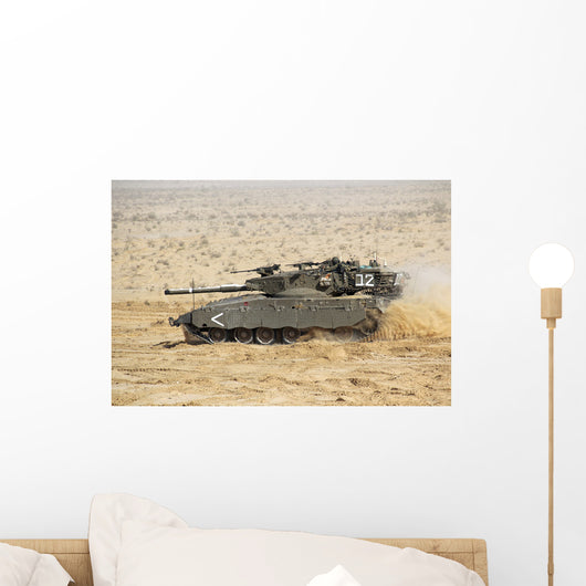 Israel Defense Force Merkava Wall Decal Design 14