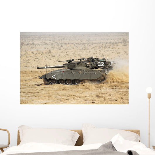 Israel Defense Force Merkava Wall Decal Design 14