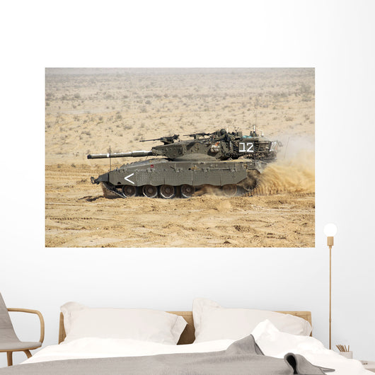 Israel Defense Force Merkava Wall Decal Design 14