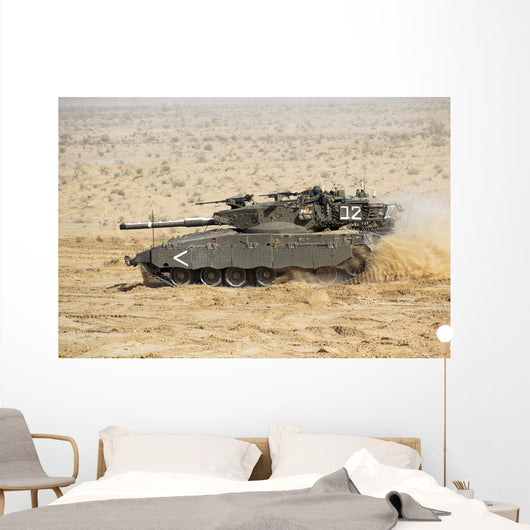 Israel Defense Force Merkava Wall Decal Design 14