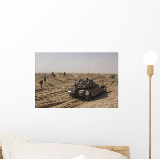 Israel Defense Force Merkava Wall Decal Design 12