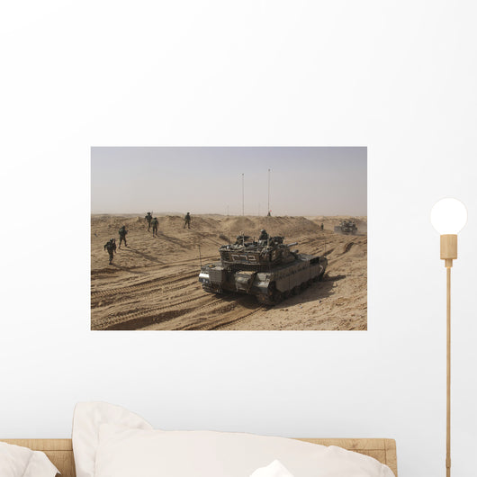 Israel Defense Force Merkava Wall Decal Design 12