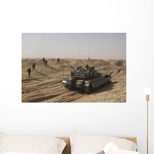 Israel Defense Force Merkava Wall Decal Design 12