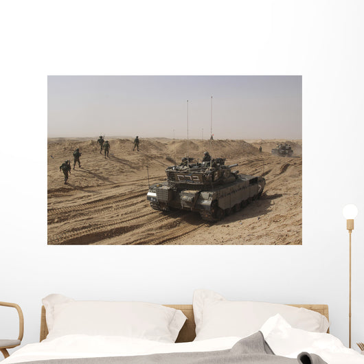 Israel Defense Force Merkava Wall Decal Design 12