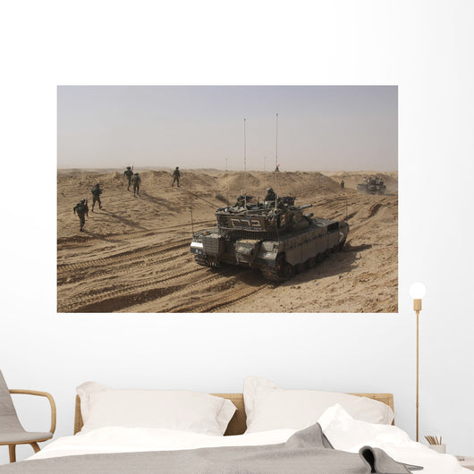 Israel Defense Force Merkava Wall Decal Design 12