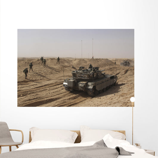 Israel Defense Force Merkava Wall Decal Design 12