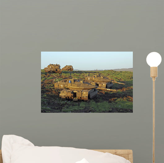 Israel Defense Force Merkava Wall Decal Design 11