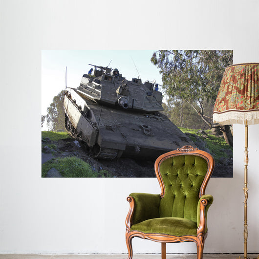 Israel Defense Force Merkava Wall Decal Design 9